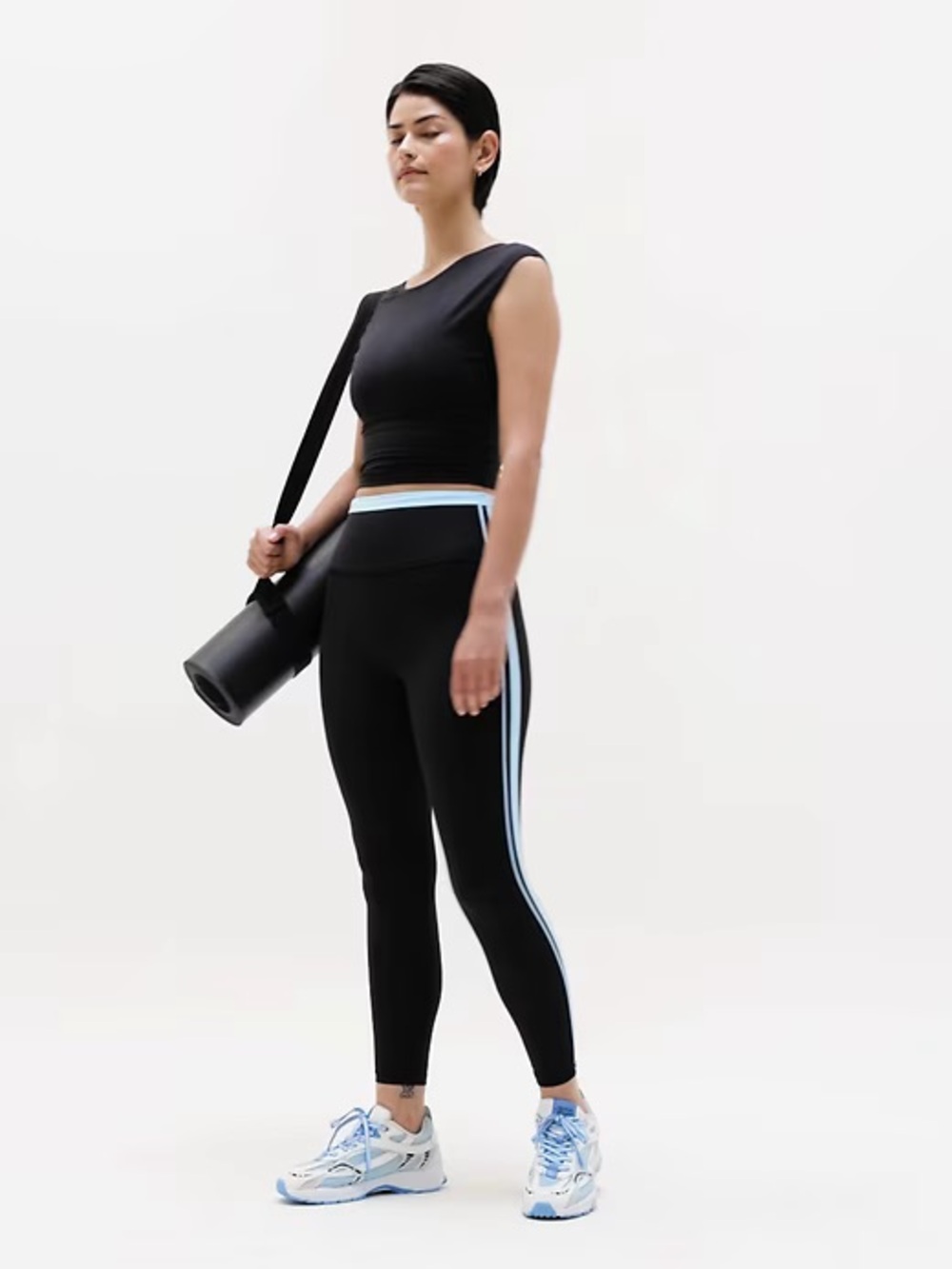 Athleta Elation Sport Stripe 7/8 leggings